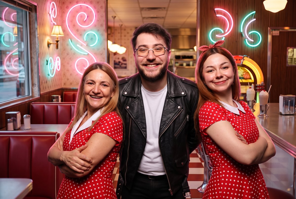 Exemplu AI, tema Rock'n'Roll 50s